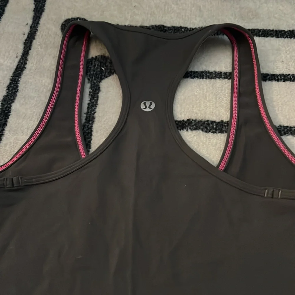 Gray Lululemon Racerback Tank top - Picture 5 of 5